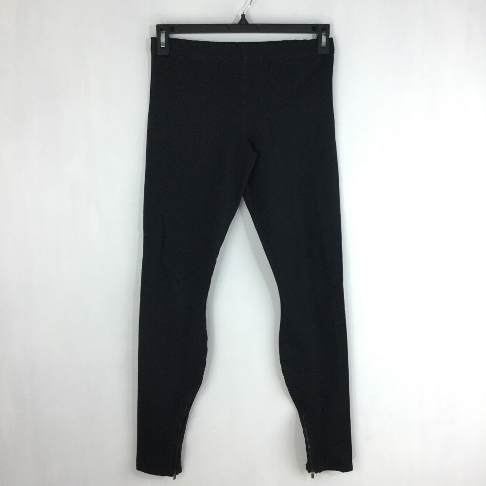 Joes Pull On Jegging Jeans Black Wash Zipper Ankle